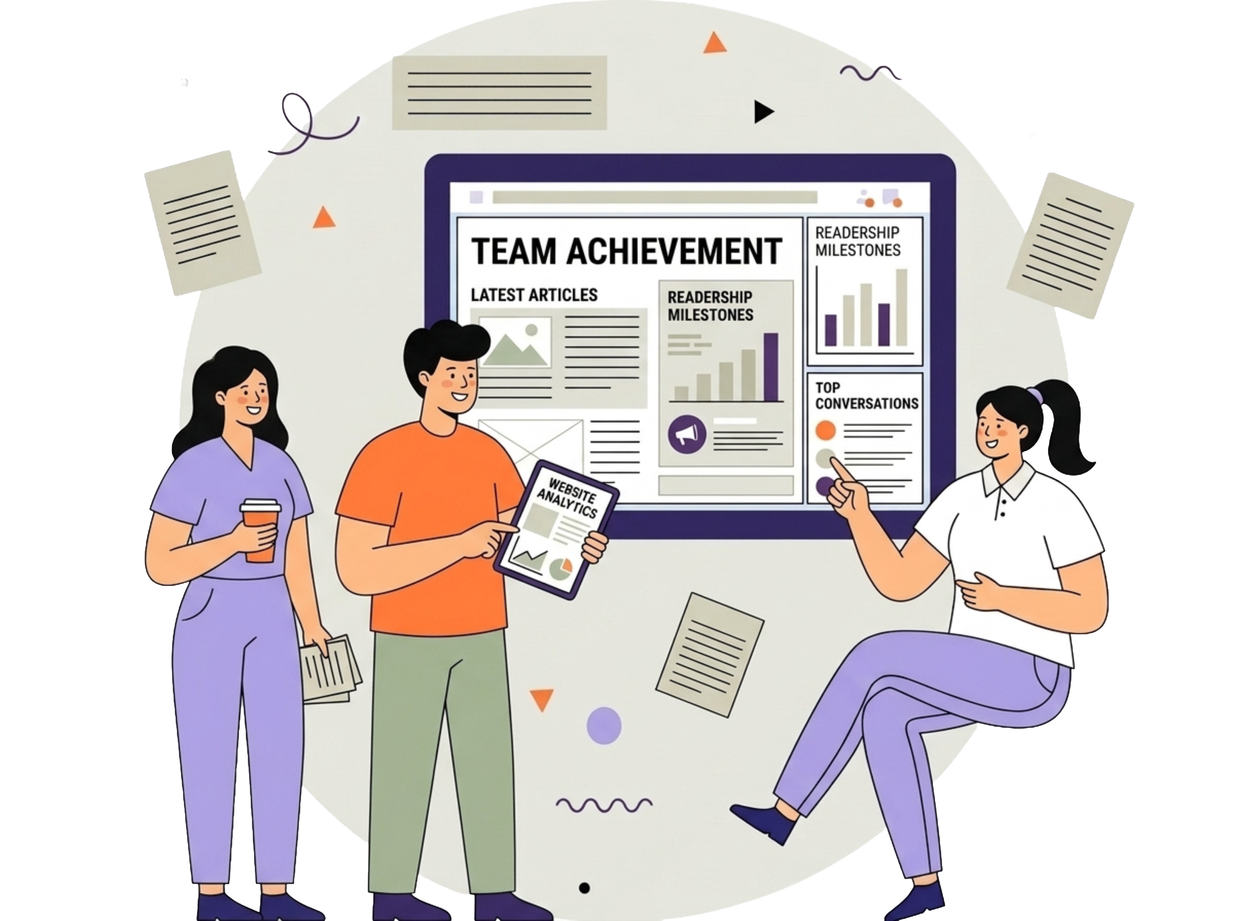 Our Team Illustration